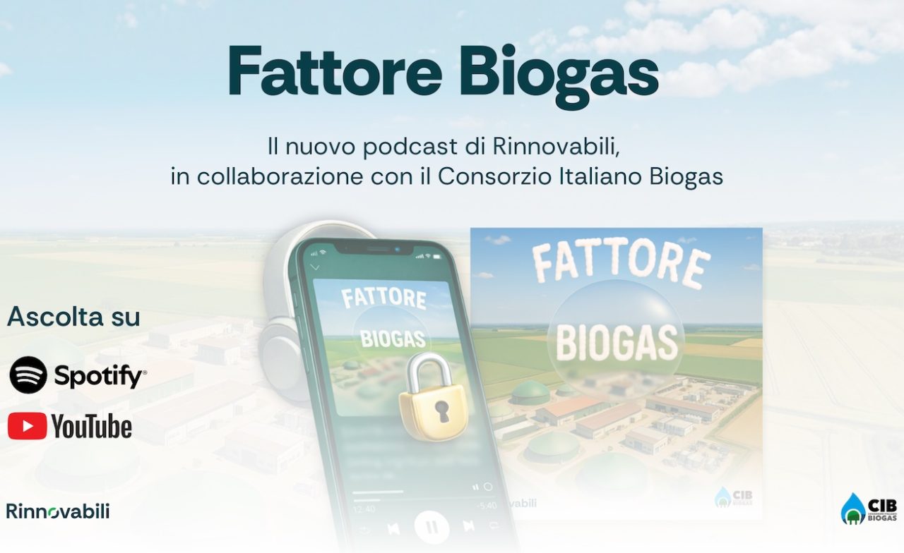Rinnovabili • “Fattore Biogas”, il podcast che accende i riflettori sul valore dell'energia circolare