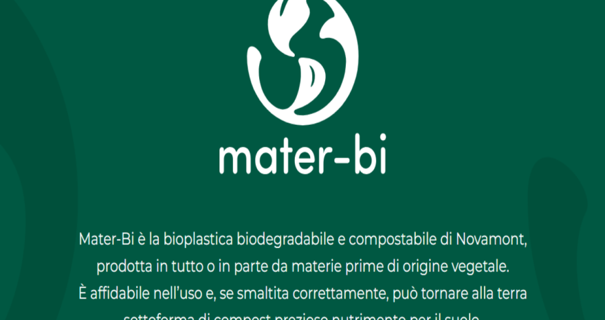Rinnovabili • Novamont presenta il rebranding Mater-Bi