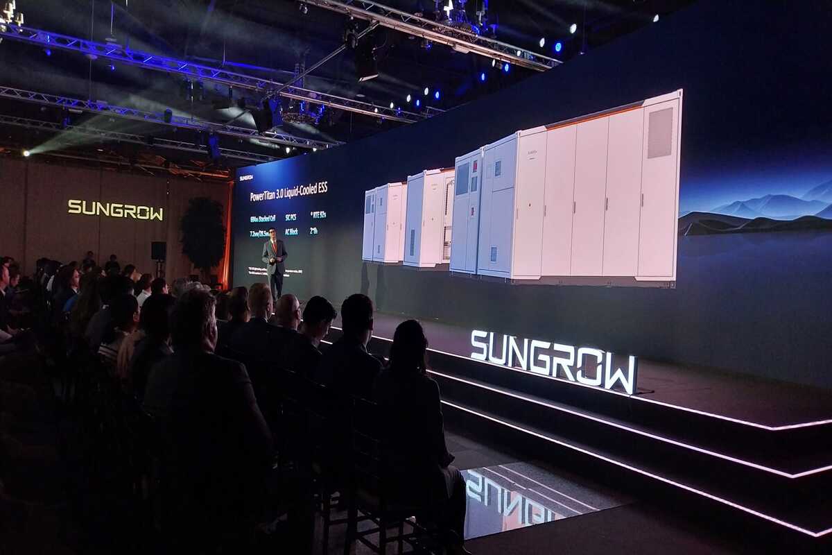 A Madrid Sungrow lancia PowerTitan 3.0, sistema di accumulo Grid-Forming per il settore utility