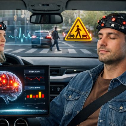 Rinnovabili • Auto a guida autonoma: l’attività cerebrale dei passeggeri può renderle più sicure