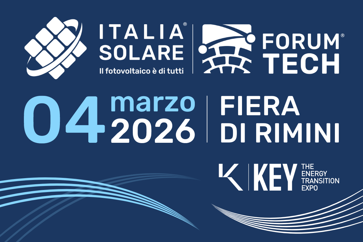 ForumTech 2026, a KEY presente e futuro del fotovoltaico italiano