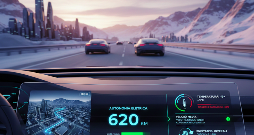 Rinnovabili • Autonomia auto elettriche: quanto incide il freddo sulla performance delle batterie?