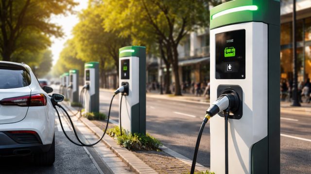 Rinnovabili • Colonnine di ricarica, accordo per migliorare la segnaletica stradale