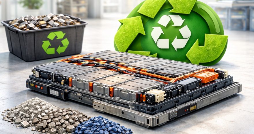 Rinnovabili • Riciclo batterie auto elettriche, il business crescerà a 70 miliardi entro il 2040