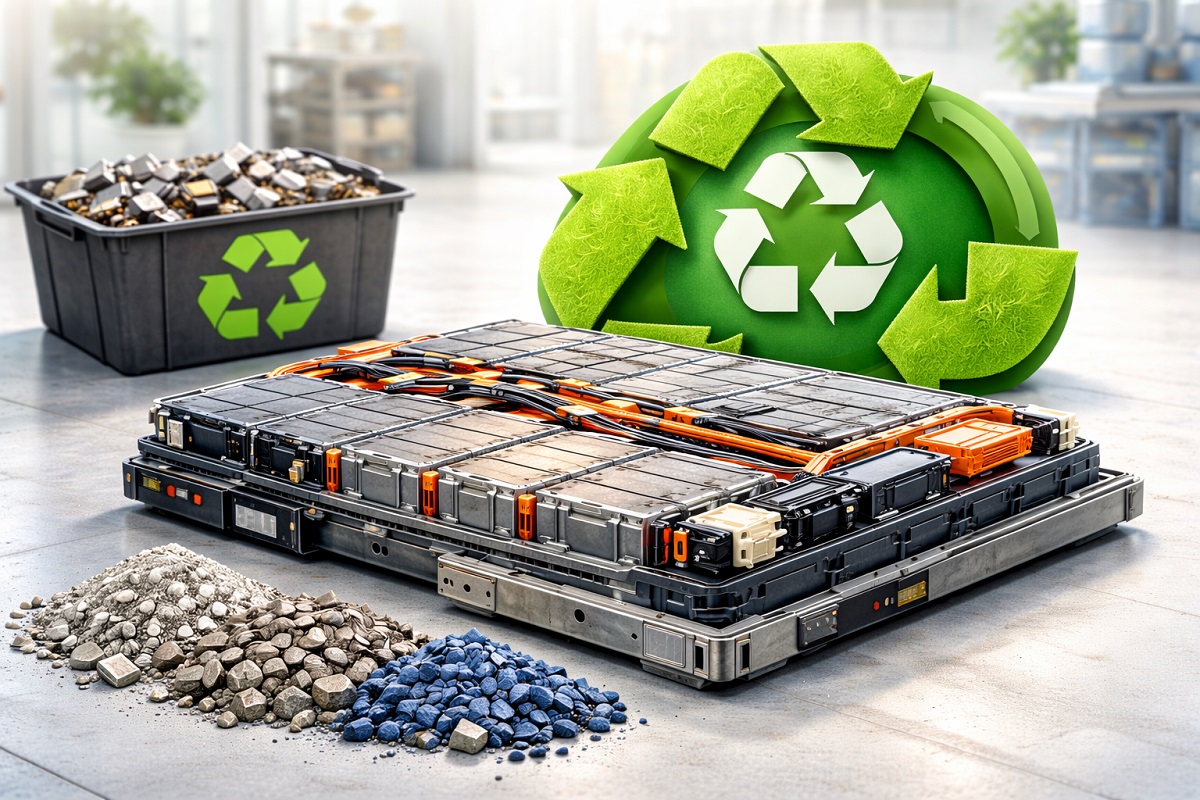 Riciclo batterie auto elettriche, il business crescerà a 70 miliardi entro il 2040