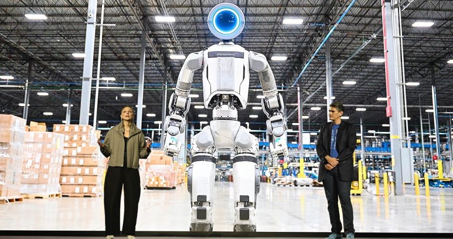 Rinnovabili • Robot Hyundai negli stabilimenti americani: l'obiettivo è contrastare i dazi di Trump