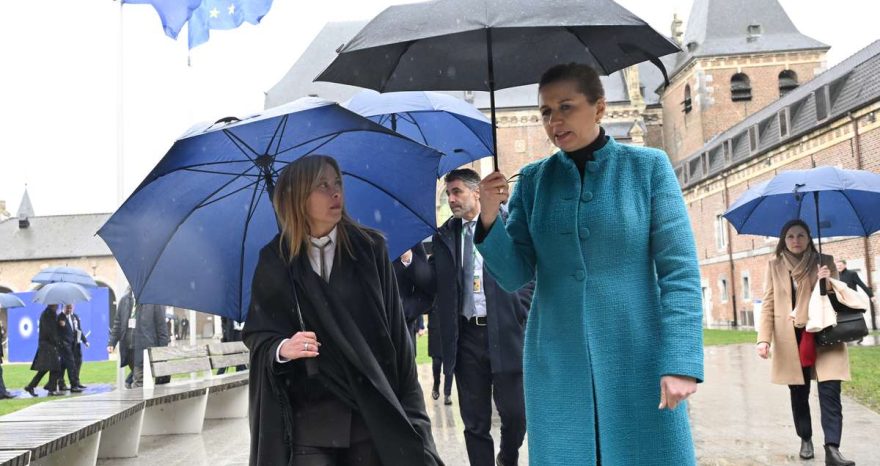 Rinnovabili • vertice-ue-belgio-meloni-dlenergia-prezzi-energia