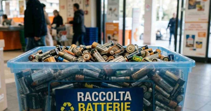 Rinnovabili • Raccolta batterie in Italia cala nel 2025 ma crescono le reti