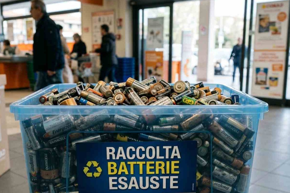 Batterie esauste, la raccolta cala quasi del 15% nel 2025 ma cresce la rete