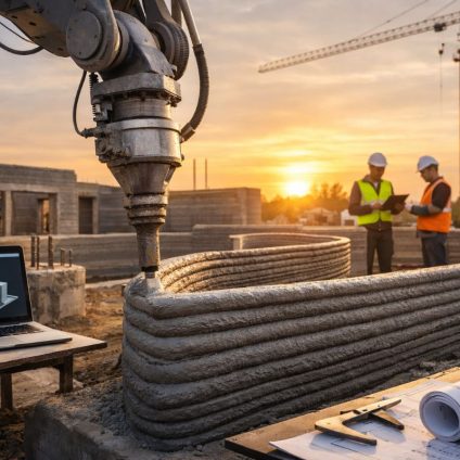 Rinnovabili • UNI/PdR 190 trasforma la stampa 3D in edilizia in uno standard industriale