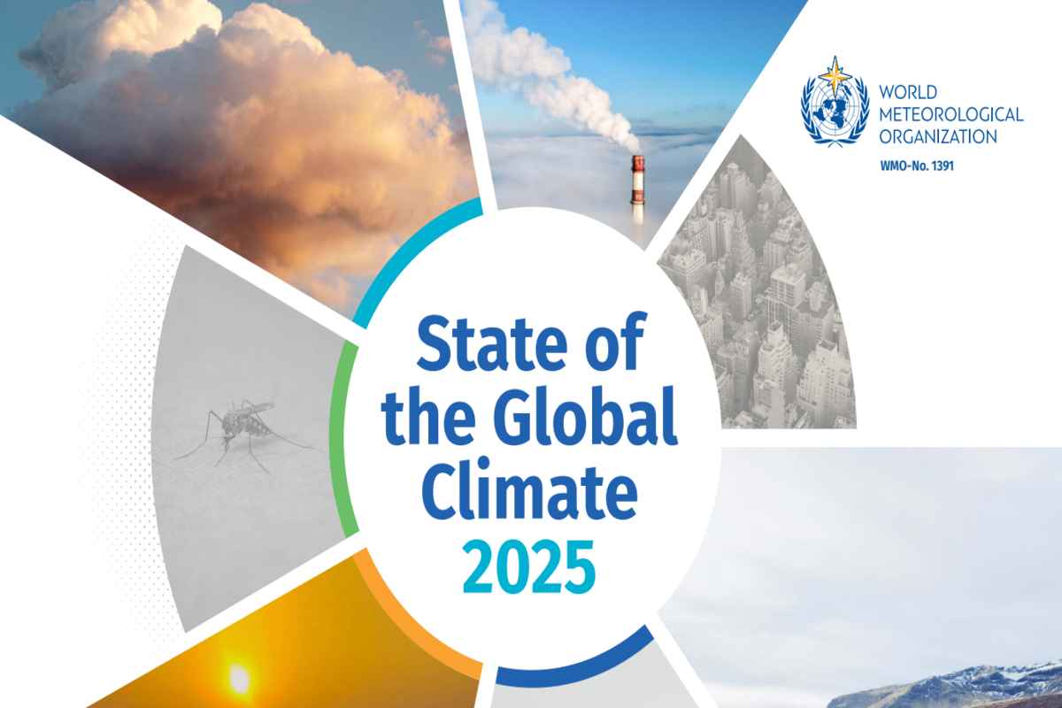 OMM sullo “Stato del clima globale 2025”: dal 2015 gli 11 anni i più caldi di sempre
