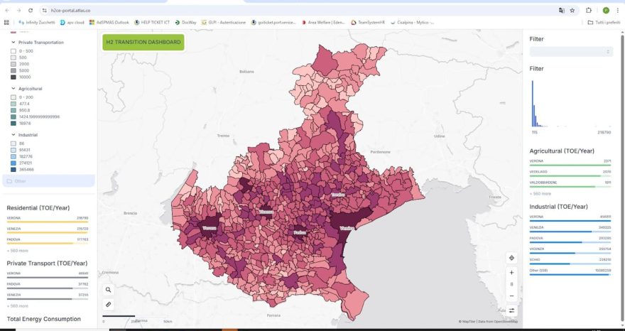Rinnovabili • Una piattaforma GIS per guidare la transizione all’idrogeno