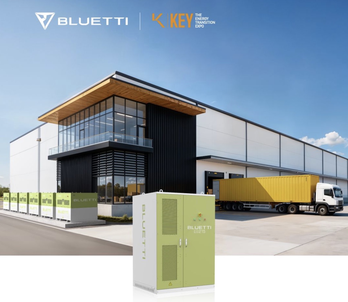 BLUETTI presenta il sistema di accumulo energetico ES125 C&I a KEY 2026
