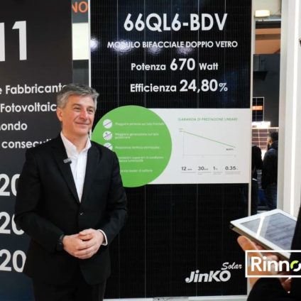Rinnovabili • JinkoSolar Intervista Alberto Cuter, Vice presidente Italia e America Latina di JinkoSolar - KEY EXPO 2026