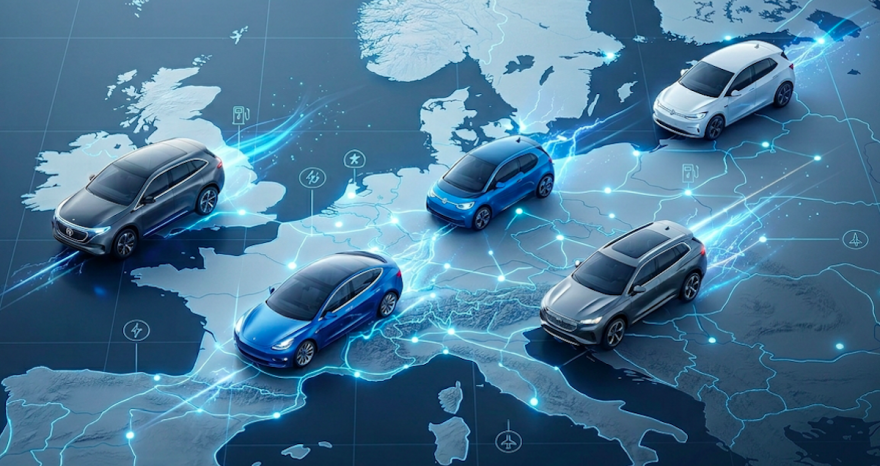Rinnovabili • Mercato auto UE: elettrico a quota 18,8%. In Italia è boom per le ibride plug-in