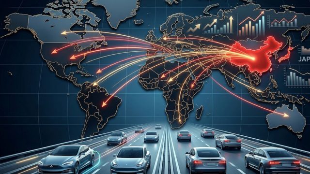 Rinnovabili • Vendite auto, Cina sorpassa Giappone a livello mondiale