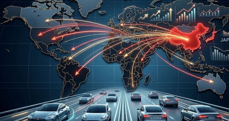Rinnovabili • Vendite auto, Cina sorpassa Giappone a livello mondiale