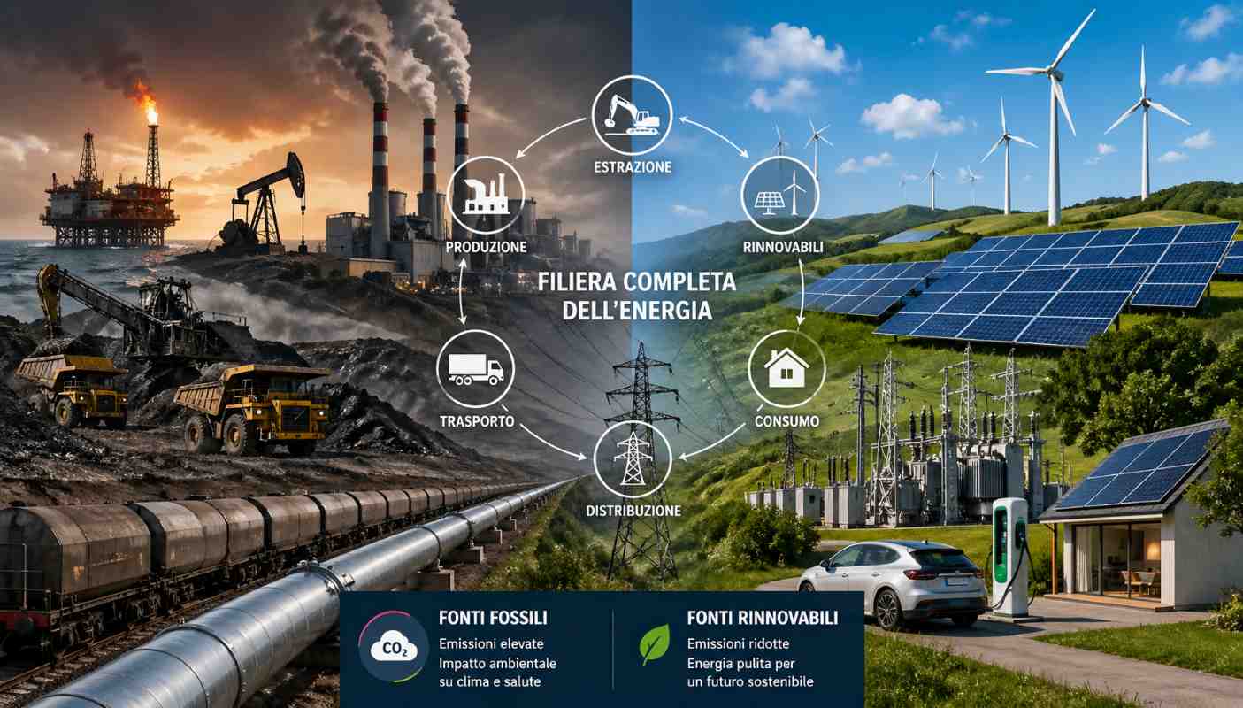 Elettricità: le emissioni valgono fino a 30,8 mld l’anno, -67,7% entro il 2040