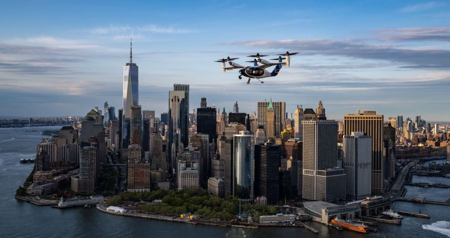 Rinnovabili • Auto volanti elettriche a New York: dal JFK a Manhattan in 10 minuti