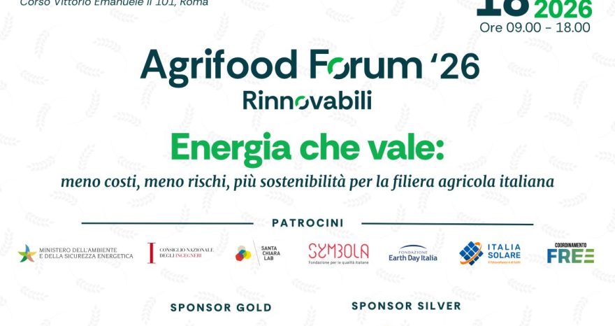 Rinnovabili • Agrifood Forum 2026 Locandina Evento