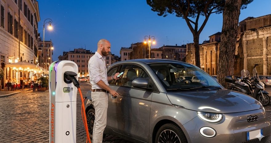 Rinnovabili • Ricarica auto elettriche, il comune di Roma chiede aiuto ai conducenti: dove vuoi la colonnina?