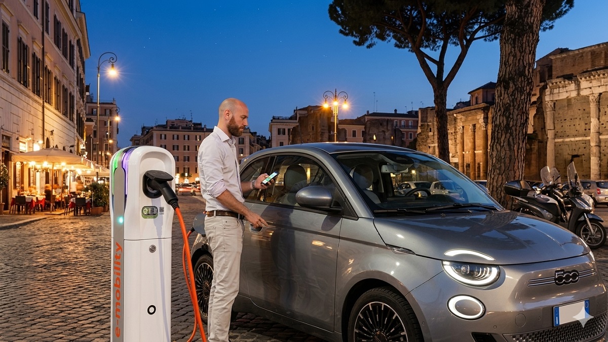Rinnovabili • Ricarica auto elettriche, il comune di Roma chiede aiuto ai conducenti: dove vuoi la colonnina?