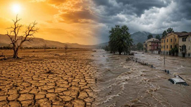 Rinnovabili • clima-e-acqua-italia-paradosso-alluvioni-record-stress-idrico