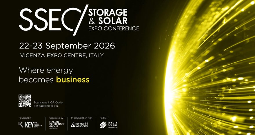 Rinnovabili • SSEC - Storage & Solar Expo Conference presenta il palinsesto convegnistico: quattro aree tematiche per la filiera del solare e dell’accumulo