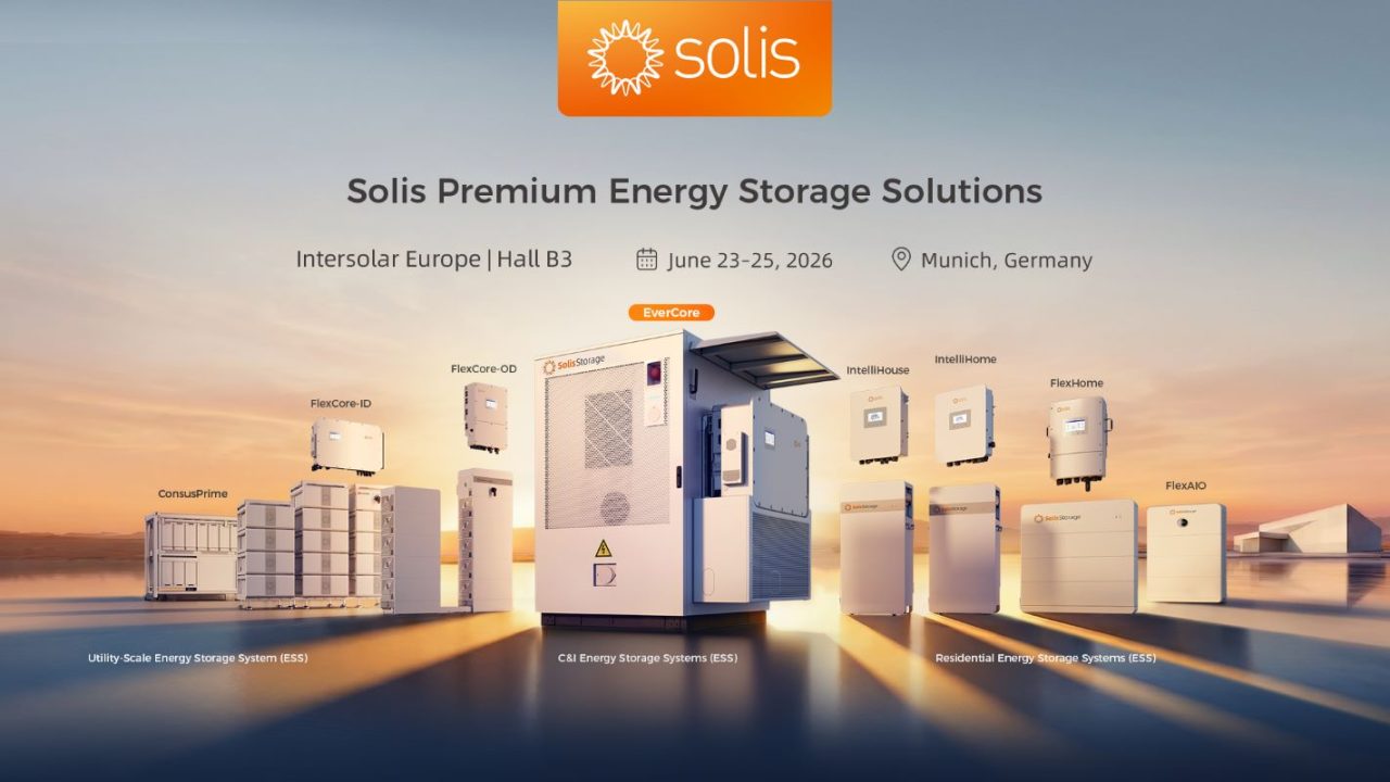Rinnovabili • Solis presenta le sue soluzioni complete di stoccaggio energetico a Intersolar Europe 2026