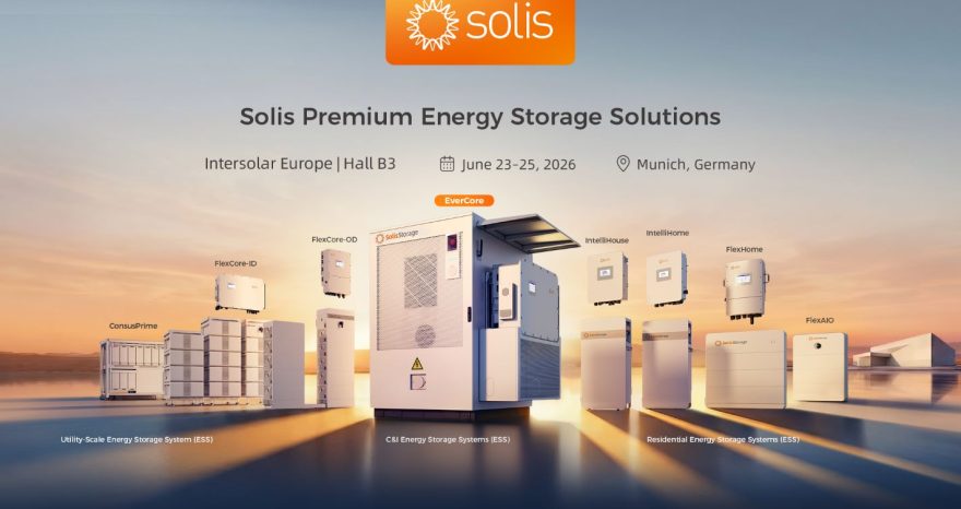 Rinnovabili • Solis presenta le sue soluzioni complete di stoccaggio energetico a Intersolar Europe 2026