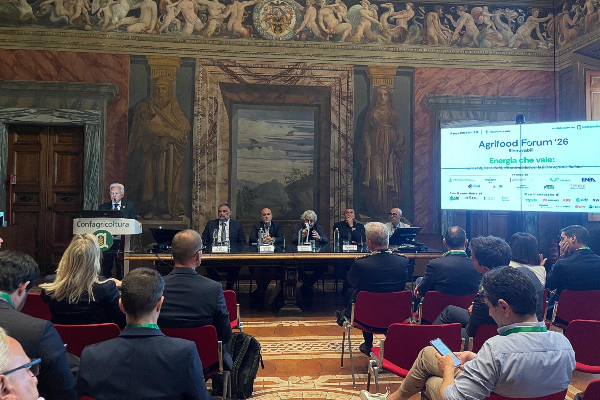 Agricoltura pilastro della transizione energetica: successo a Roma per Agrifood Forum ’26