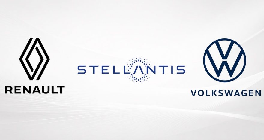 Rinnovabili • Auto made in Europe. I 3 big, Stellantis, Volkswagen e Renault uniscono le forze per difendersi dalla Cina