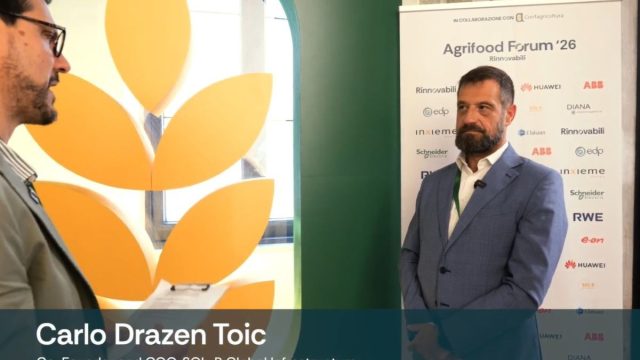 Rinnovabili • Carlo Drazen Toic, COO e Co-founder di SOL-R Global Infrastructure, all'Agrifood Forum