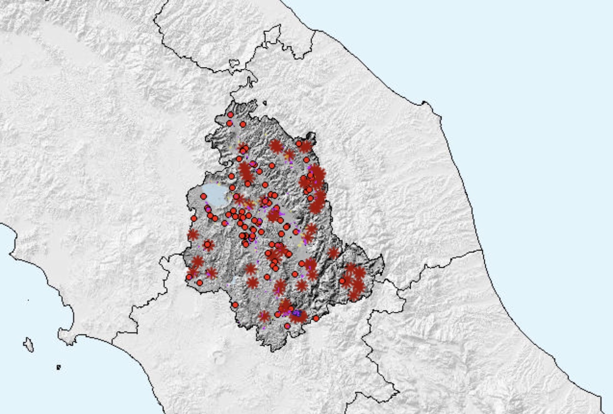 On line il portale che mappa impianti e aree idonee dell’Umbria