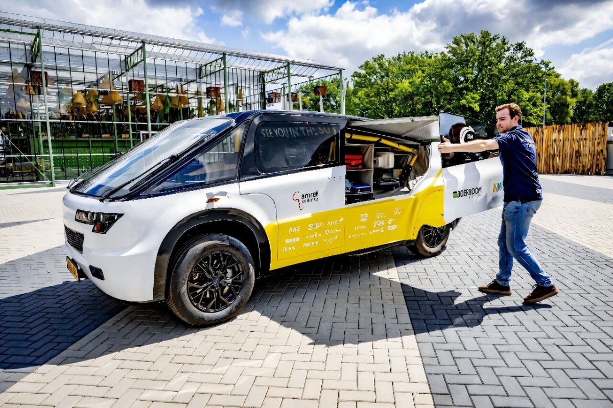 Ambulanza ad energia solare, la sua prima missione in Kenya