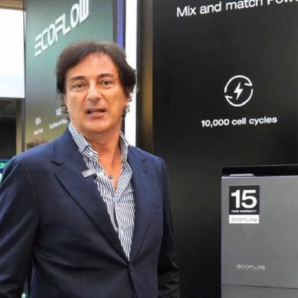 Rinnovabili • EcoFlow, tutte le novità del big player cinese a Interosolar 2026. La video-intervista a Ciuffarella, Country Manager Italia
