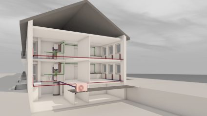 Rinnovabili • Pompe di calore a propano multifamiliari per dire addio al centralizzato a gas
