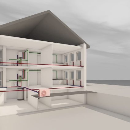 Rinnovabili • Pompe di calore a propano multifamiliari per dire addio al centralizzato a gas