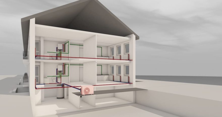 Rinnovabili • Pompe di calore a propano multifamiliari per dire addio al centralizzato a gas