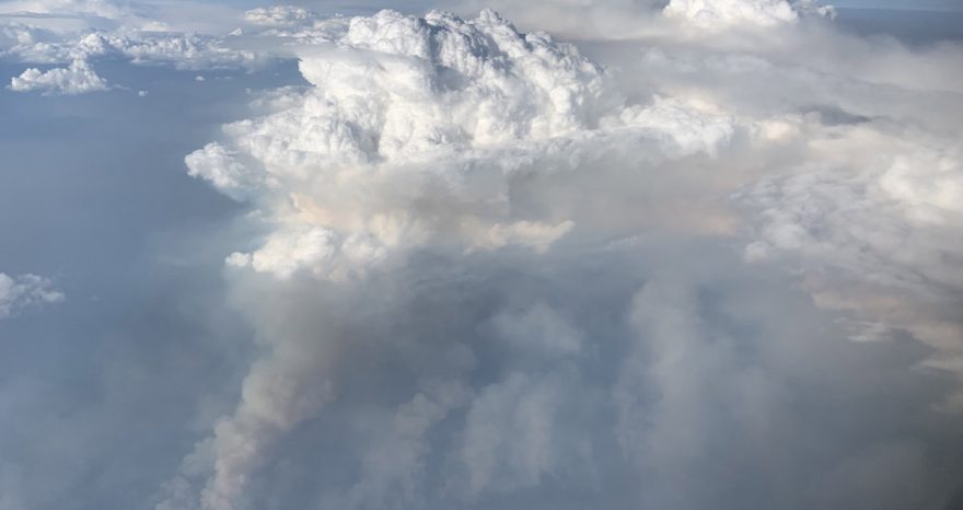 Rinnovabili • Il pirocumulonembo: quando un incendio genera il suo temporale