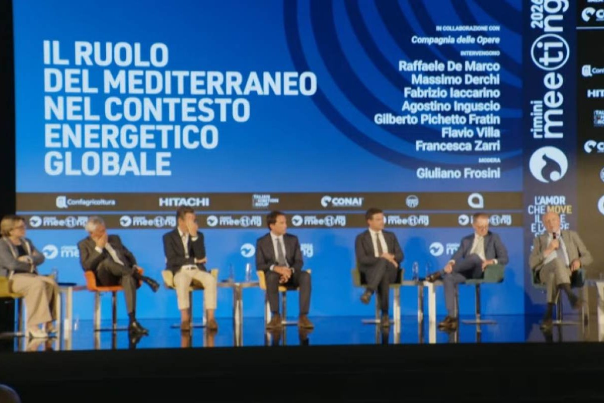 Al Meeting di Rimini si discute di sicurezza energetica in Italia, e del ruolo chiave del Mediterraneo