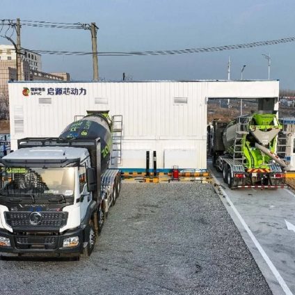 Rinnovabili • CATL porta il battery swap nei trasporti pesanti: sviluppata rete per i truck elettrici