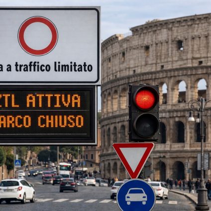 Rinnovabili • Ztl Roma, dopo il divieto alle auto elettriche, controlli sempre più severi. Ecco cosa cambia dal 2027