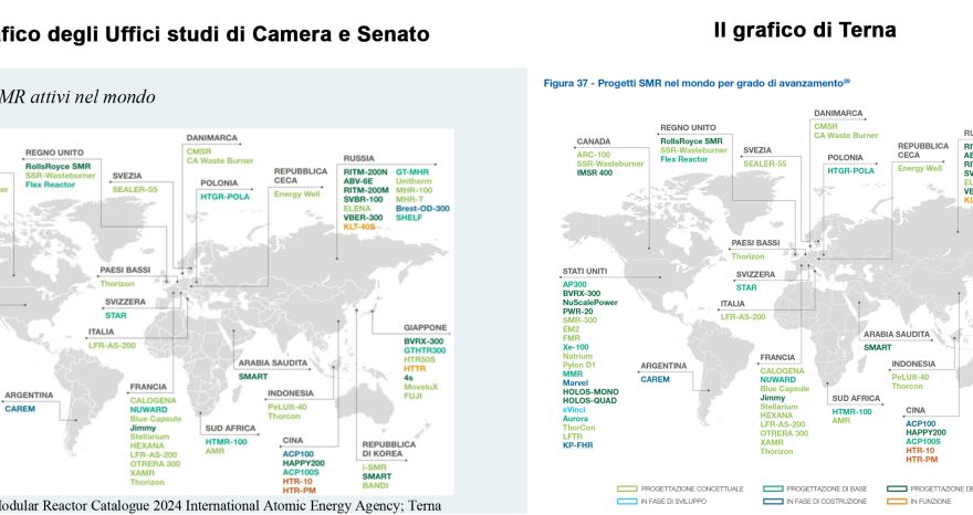 Rinnovabili • Nucleare: Da Uffici studi di Camera e Senato informazione appositamente manipolata sugli SMR