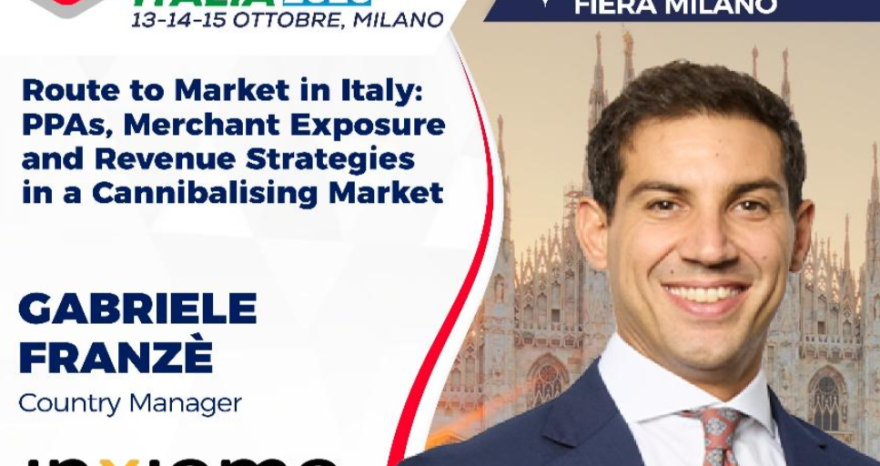 Rinnovabili • Inxieme Energia sponsor PPA dell'evento di riferimento per il settore delle rinnovabili e dell'energia in Italia: Energyear 2026.