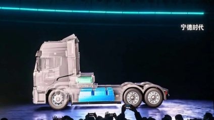 Rinnovabili • Camion elettrico? La soluzione tecnologica di CATL per superare il diesel