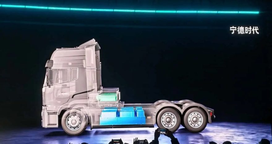 Rinnovabili • Camion elettrico? La soluzione tecnologica di CATL per superare il diesel